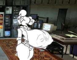 alyx_vance, headcrab, lamarr, half-life_(series), gizmo_horny_(artist)