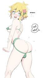 basil_(omori), fembasil_(omori), bigppea, blonde_hair, blue_eyes
