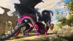 iggy_(graffitidragon), european_mythology, mythology, deltablackk, animal_genitalia