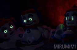 circus_baby_(fnaf), plush_baby, five_nights_at_freddy's, scottgames, mirumimi