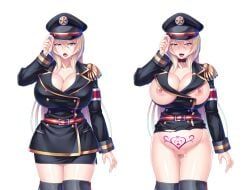 miel, miel_(company), t-28, 1girls, angry