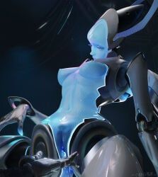 echo_(overwatch), overwatch, cakiibb, 1girls, breasts