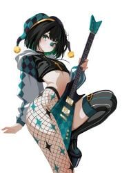 amo_aster, indie_virtual_youtuber, sansha_art, 1girls, black_hair