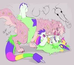 slumberpup, ambiguous_gender, ampwave, animal_genitalia, animal_penis