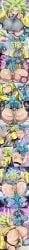 caulifla, iono_(pokemon), iono_(pokemon)_(cosplay), kale, kefla