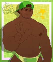 rebelliousmilk, backwards_cap, bara, barazoku, black_hair