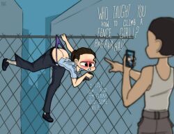 digitalwedgieart, accidental_exposure, artist_name, ass, bathroom