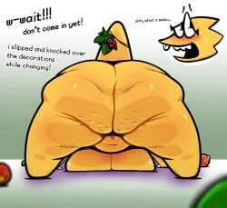 alphys, undertale_(series), vyralewd, all_fours, anthro