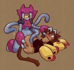 kit_(gameoverse), malice_(gameoverse), gameoverse, glitch_productions, viotailed