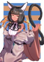 titi_(arknights), arknights, yamauchi_kouen, 1girl, animal_ear_fluff