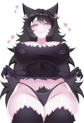 mama_wolf, family_time, daniratyan, 1girls, adult