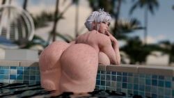 kotetsu_isane, bleach, exemplarium, 1girls, alternate_breast_size
