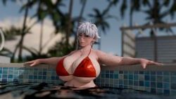 kotetsu_isane, bleach, exemplarium, 1girls, alternate_breast_size