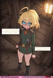 tanya_degurechaff, youjo_senki, meowllete, adult, ahoge