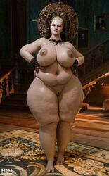 mother_miranda_(resident_evil), resident_evil, resident_evil_8:_village, bhigbhee, 1girls