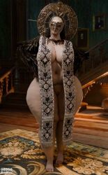 mother_miranda_(resident_evil), resident_evil, resident_evil_8:_village, bhigbhee, 1girls