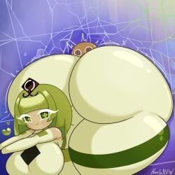 green_tea_mousse_cookie, cookie_run, cookie_run_kingdom, banillansfw, 1girls