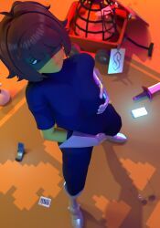 kris_(dark_world_form), kris_(deltarune), kris_female_(deltarune), deltarune, nuke84