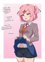 natsuki_(doki_doki_literature_club), ddlc, doki_doki_literature_club, serenity_forge, guilegaze