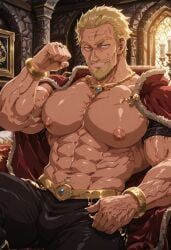 askeladd, vinland_saga, abs, areola, areolae