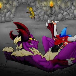 malefor, spyro_the_dragon, the_legend_of_spyro, zonoya, bite
