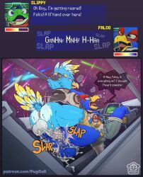 falco_lombardi, slippy_toad, taylor_vee, nintendo, spacescape