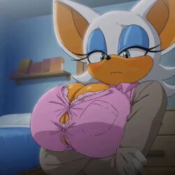 rouge_the_bat, sonic_(series), sonic_the_hedgehog_(series), solxam123, big_nipples