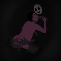 sam_(look_outside), shadow_(look_outside), look_outside, oddwallclock, 2boys
