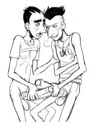 secco_(zerocalcare), zerocalcare, zerocalcare_(series), burankoprn, dicks_touching