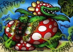 petey_piranha, yoshi, mario_(series), hoploo, 2boys