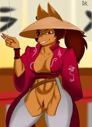original_character, original, desertkaiju, anthro, bottomless