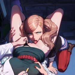 ann_takamaki, tae_takemi, persona, persona_5, persona_5_royal