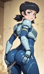 tech_jacket, tech_jacket_(zoe_thompson), invincible, 1girls, armor