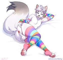 character_request, tokifuji, 4_toes, anthro, anus
