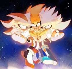 shadow_the_hedgehog, silver_the_hedgehog, sonic_the_hedgehog, super_shadow, super_silver
