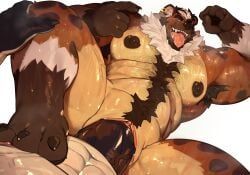 abs, andromorph, andromorph/male, andromorph_penetrated, armpit_hair
