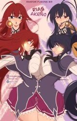 akeno_himejima, himejima_akeno, rias_gremory, dragon_ball, dragon_ball_z