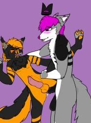 abdominal_bulge, ahegao, anal, anal_penetration, animal_genitalia