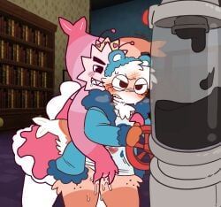 fairy_godmother_shrimpo, grumpy_bear_shrimpo, shrimpo_(dandy's_world), dandy's_world, holidayshrimp