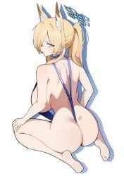 kanna_(blue_archive), blue_archive, ammak, 1girl, animal_ear_fluff