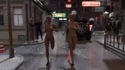 original_characters, original, breasts, clothed_female_nude_female, clothed_male_nude_female