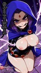 raven_(dc), teen_titans, rasilinai, 1girl, 1girls