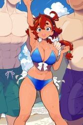 suletta_mercury, gundam, gundam_suisei_no_majo, yakumo_ryoujin, 1girls