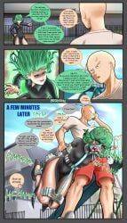 saitama, tatsumaki, one-punch_man, chaosblastx, 1boy