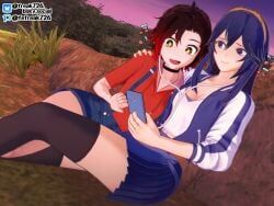 lucina_(fire_emblem), ruby_rose, fire_emblem, fire_emblem_awakening, nintendo