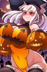 lucifer_(helltaker), halloween, helltaker, 8husa, 1girls