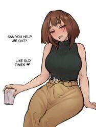 mina_ashido, ochako_uraraka, my_hero_academia, xherr, bulge