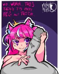 camila_(vtuber), nene6769, big_penis, huge_cock, size_comparison