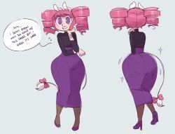 neonatta, gats, 1girls, ass, big_ass