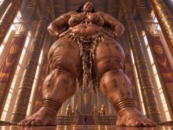 african_mythology, african, african_female, attire, barefoot